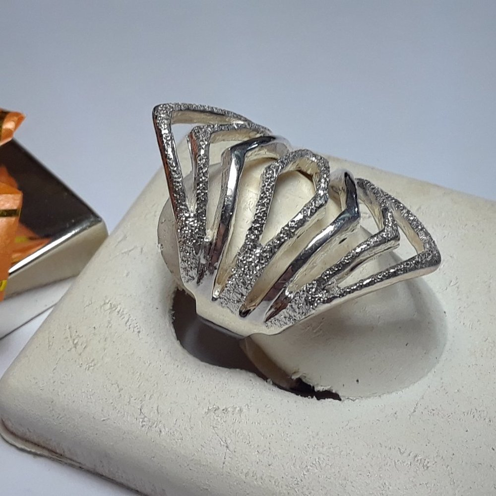 8 Bar Sparkle & Polish 925 8.6 gram S6 Ring#15624